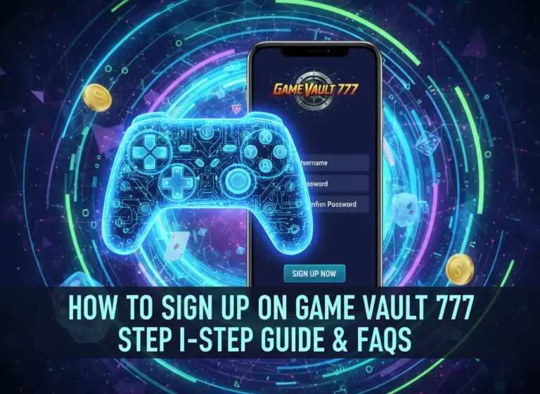 How to Sign Up on Game Vault 777: Step-by-Step Guide & FAQs