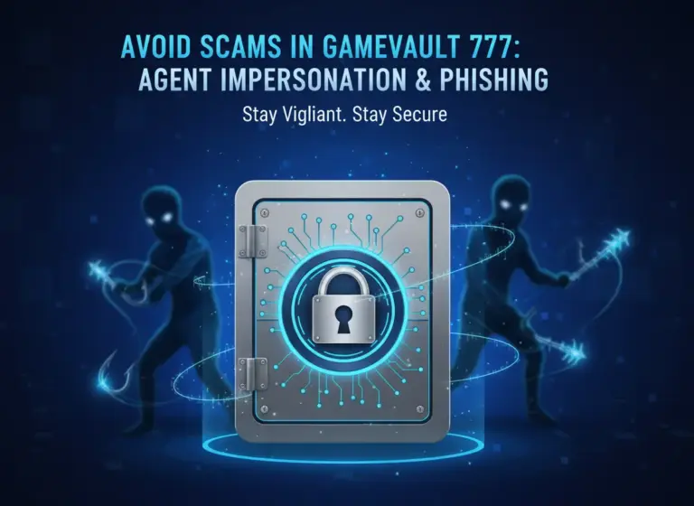 Avoid Scams in GameVault 777: Agent Impersonation & Phishing