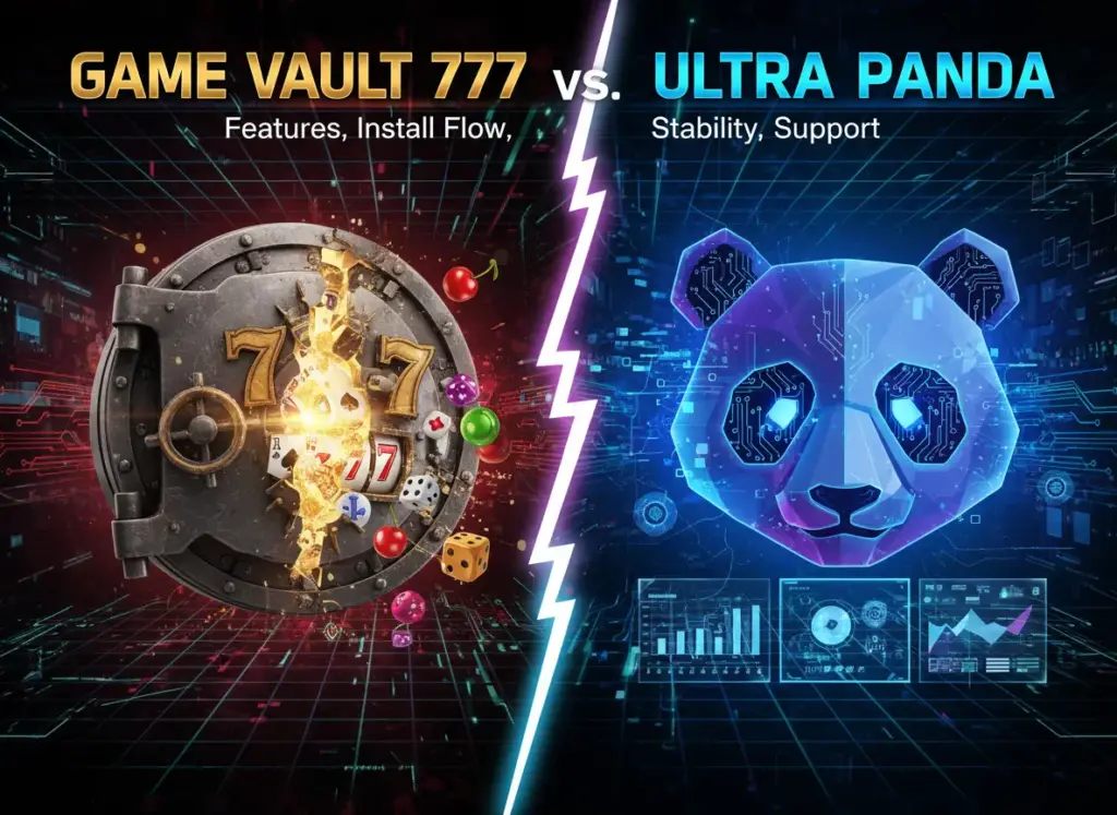 Game Vault 777 vs Ultra Panda: Features, Install Flow, Stability, Support