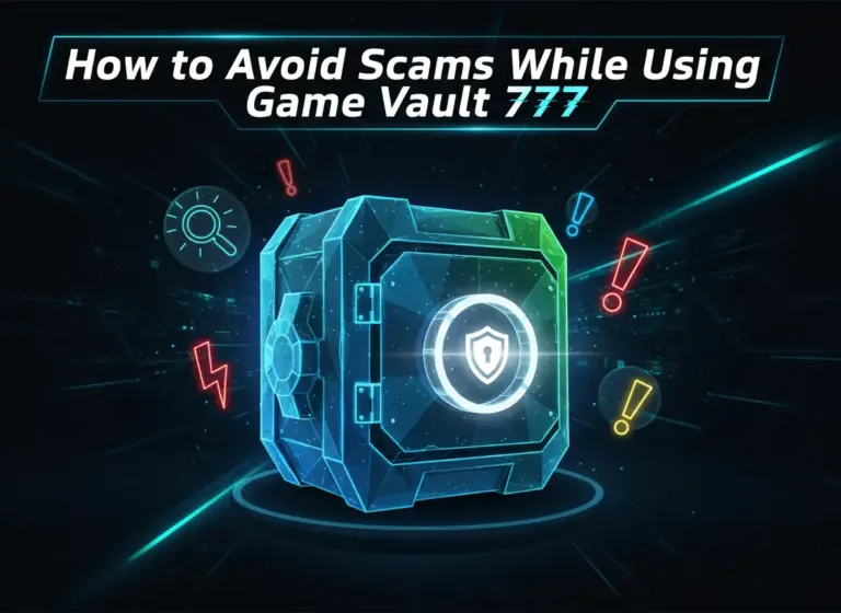 How to Avoid Scams While Using Game Vault 777