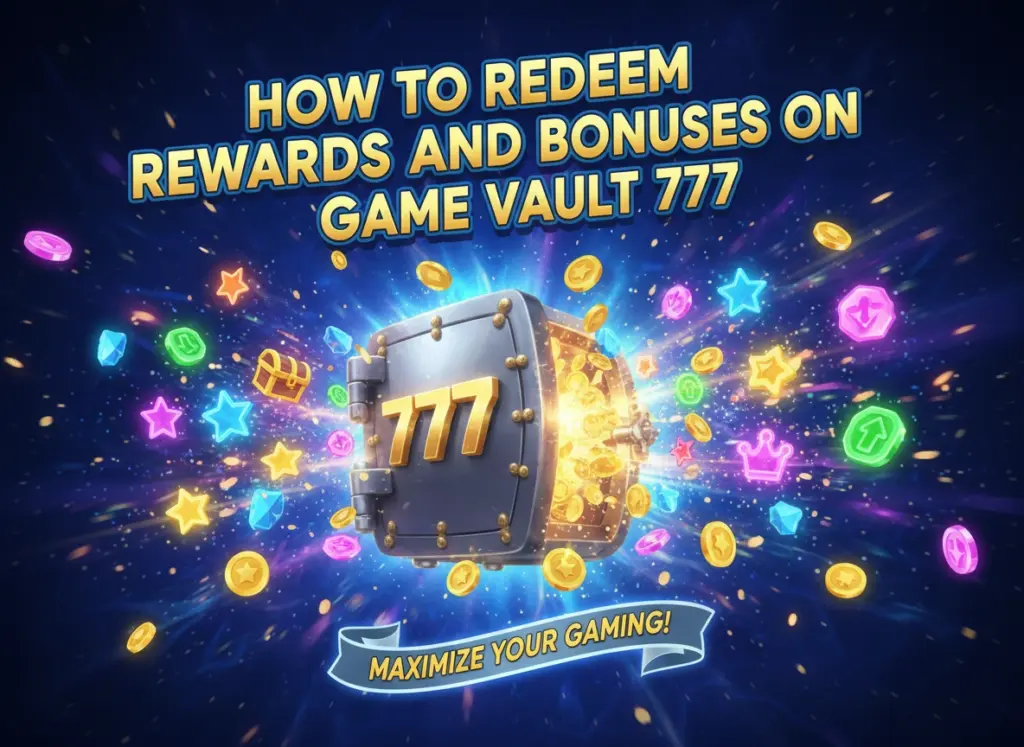 How to Redeem Rewards and Bonuses on Game Vault 777